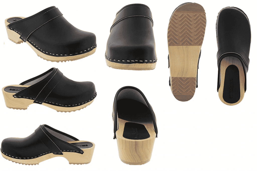 Bjork Maja Wood Open Back Leather Clogs How To Wear Wooden Clogs?